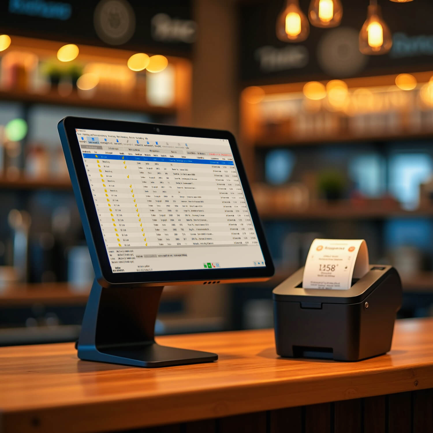 Kassensystem mit Telefon, Onlineshop, Lieferando, Uber eats und Wolt